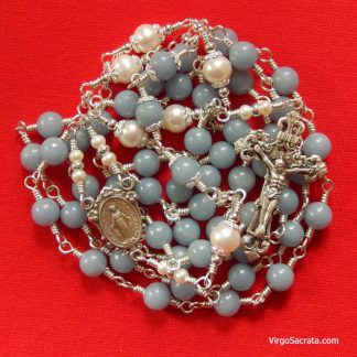 Immaculate Conception Rosary in Sterling Silver