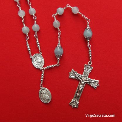 Sterling Silver Six-Decade Brigittine Rosary - Image 3