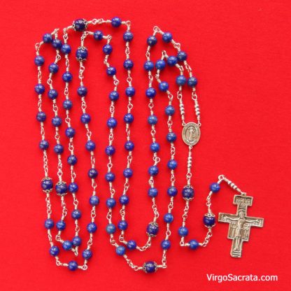 Franciscan Crown (Seven-decade Rosary) in Sterling Silver - Image 3