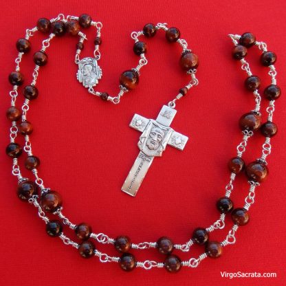 Holy Face Chaplet of Reparation (Sterling Silver) - Image 2