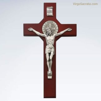 Crucifix mural Saint Benoît