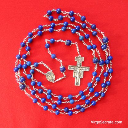 Franciscan Crown (Seven-decade Rosary) in Sterling Silver - Image 2
