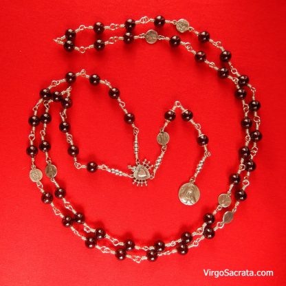 Seven Sorrows Chaplet of the Blessed Virgin Mary Antique Reproduction - Image 2