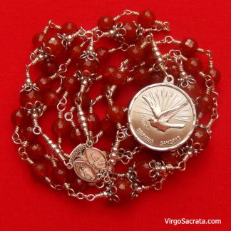 Chapelet du Saint-Esprit en argent sterling