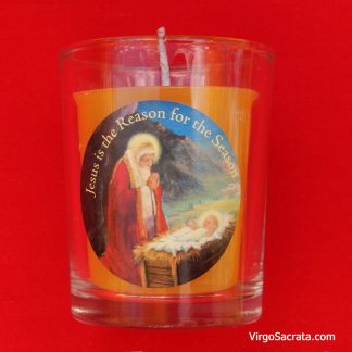 Bougies en cire d'abeille cadeau de Noël Saint Nicolas