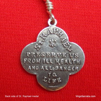 St Raphael the Archangel Chaplet in Sterling-Silver - Image 3
