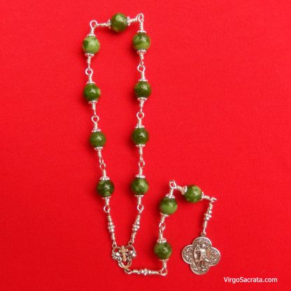 St Raphael the Archangel Chaplet in Sterling-Silver