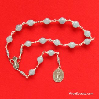 Chapelet Stella Maris en argent sterling