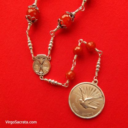 Holy Spirit Chaplet in Sterling Silver - Image 3